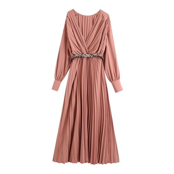 blsqr elegant solid v-neck draped dress women casual high waist belt long sleeve dress office ladies workwear 2020 vestidos, Black;gray
blsqr elegant solid v-neck draped dress women casual high waist belt long sleeve dress office ladies workwear 2020 vestidos, Black;gray