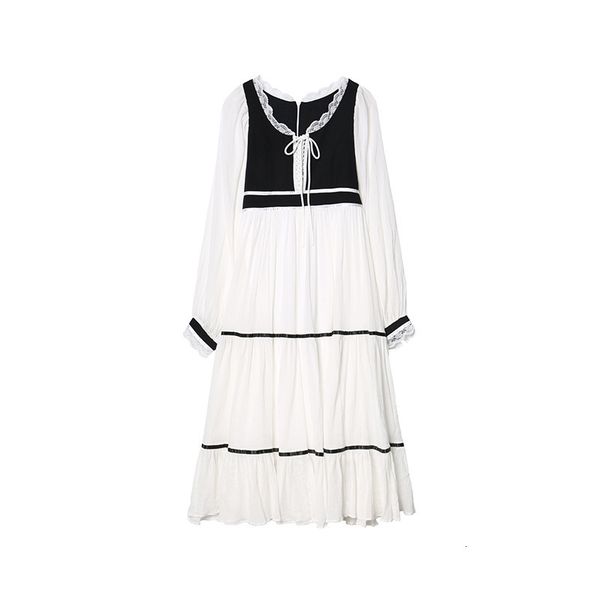 2021 new simple black white sewing, high-waisted french retro-neck square-neck fairy lace temperament spring and autumn l1c3, Black;gray
2021 new simple black white sewing, high-waisted french retro-neck square-neck fairy lace temperament spring and autumn l1c3, Black;gray