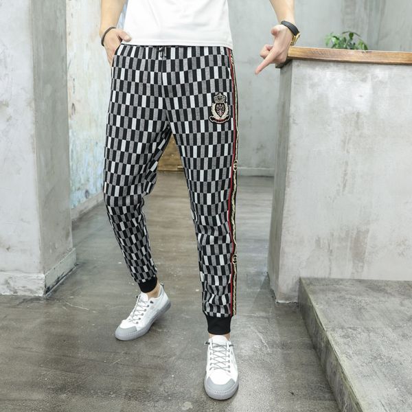 6gmti jiurongshu autumn new european fashion men's fashionable color light striped woolen and for casual pants casual pants men's, Blue
6gmti jiurongshu autumn new european fashion men's fashionable color light striped woolen and for casual pants casual pants men's, Blue