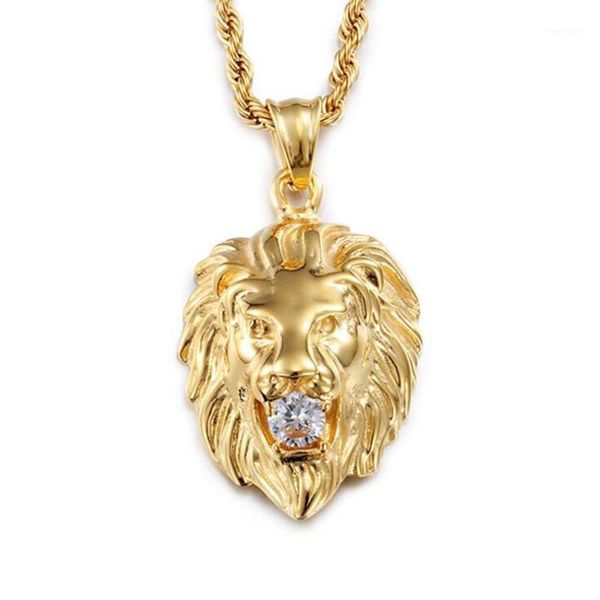 stainless steel gold hip hop crystal animal lion pendant necklace with rope chain gift for biker men1, Silver
stainless steel gold hip hop crystal animal lion pendant necklace with rope chain gift for biker men1, Silver