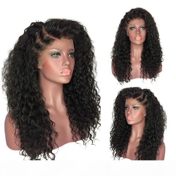 factory wholesale remy kinky curly lace front wig human hair with baby hair, Black;brown 
factory wholesale remy kinky curly lace front wig human hair with baby hair, Black;brown