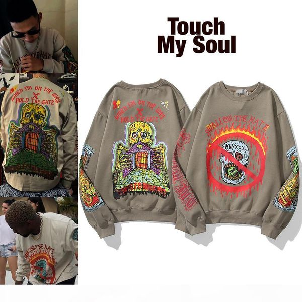 kanye season 6 hoodies mens xxxtentacion lonely place hoodie long sleeved round neck pullovers sweatshirts size m-xxl, Black
kanye season 6 hoodies mens xxxtentacion lonely place hoodie long sleeved round neck pullovers sweatshirts size m-xxl, Black
