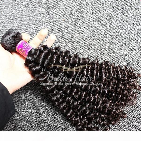bella hair natural black brazilian curly hair weave 4pcs lot 8a brazilian human hair curly weave ing