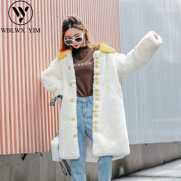 fashion single breasted winter coat women faux fur coats long fur jacket female 2020 new thick warm overcoat1, Black
fashion single breasted winter coat women faux fur coats long fur jacket female 2020 new thick warm overcoat1, Black