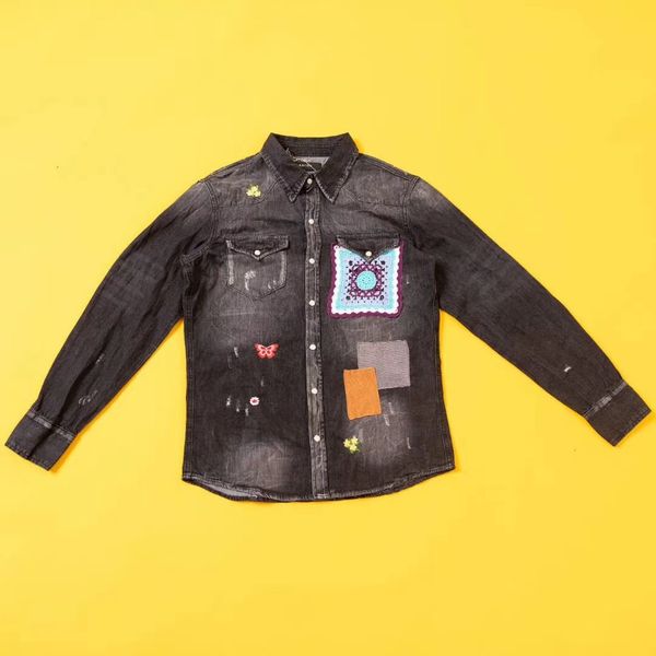 mens jackets fashion men denim jacket casual hip hop stylist jacket mens clothing 8037, Black;brown
mens jackets fashion men denim jacket casual hip hop stylist jacket mens clothing 8037, Black;brown