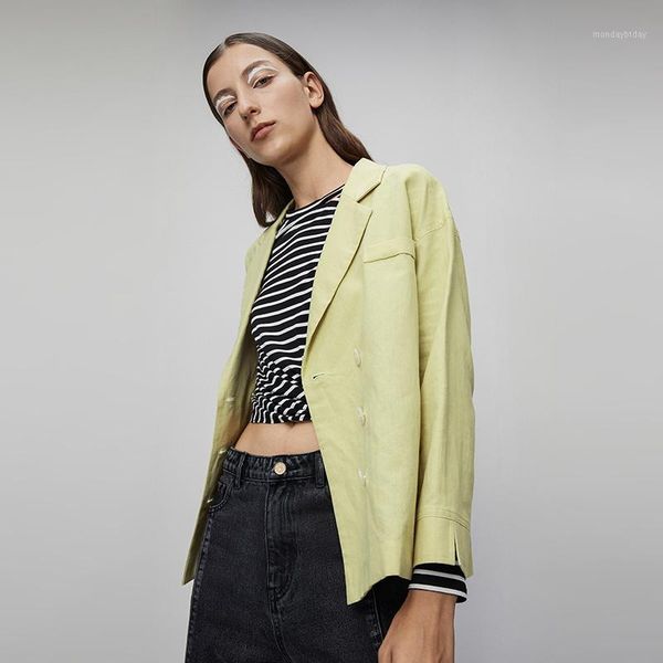 toyouth office lady three quarter sleeve women blazers cotton and linen outerwear coats solid double breasted blazer1, White;black
toyouth office lady three quarter sleeve women blazers cotton and linen outerwear coats solid double breasted blazer1, White;black