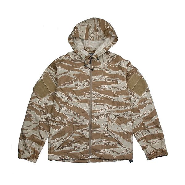 2020 new sst stripe desert nyco fabric tiger camouflage portable tactical jacket t200502, Black;brown
2020 new sst stripe desert nyco fabric tiger camouflage portable tactical jacket t200502, Black;brown