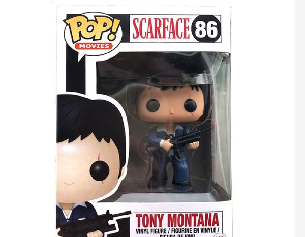 new funko pop scarface 86# tony montana toy pvc collection figure toys for kids birthday gift
new funko pop scarface 86# tony montana toy pvc collection figure toys for kids birthday gift