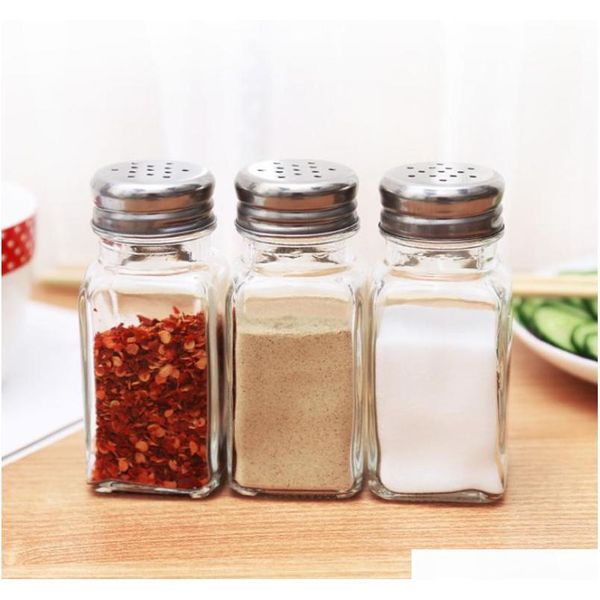 1x practical kitchen herb&spice tool square glass connt bottle pepper shakers outdoor barbecue salt sh jlliax dh_garden
1x practical kitchen herb&spice tool square glass connt bottle pepper shakers outdoor barbecue salt sh jlliax dh_garden