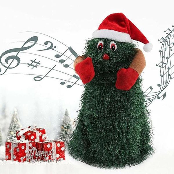 party tree christmas electric toy dancing rotating music christmas tree in a santa hat --m25
party tree christmas electric toy dancing rotating music christmas tree in a santa hat --m25