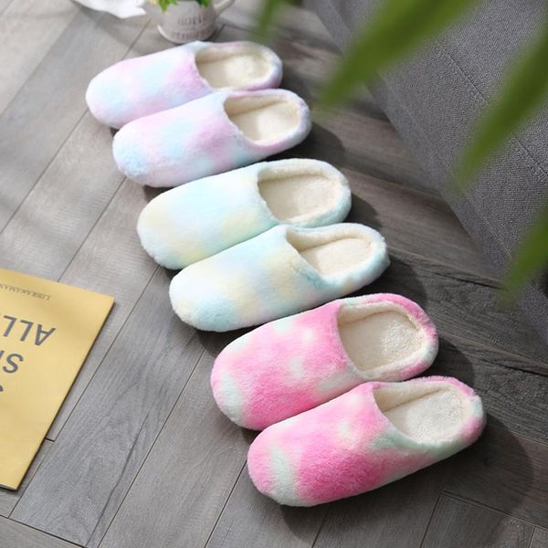 women indoor slippers warm plush lovers home slipper anti slip winter tie dye shoes woman house floor soft slient slippers, Black
women indoor slippers warm plush lovers home slipper anti slip winter tie dye shoes woman house floor soft slient slippers, Black