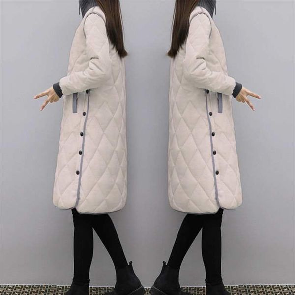 2020 fashion women winter long padded clothing female down cotton jacket slim parkas ladies coats plus size 4xl coat mujer, Black
2020 fashion women winter long padded clothing female down cotton jacket slim parkas ladies coats plus size 4xl coat mujer, Black