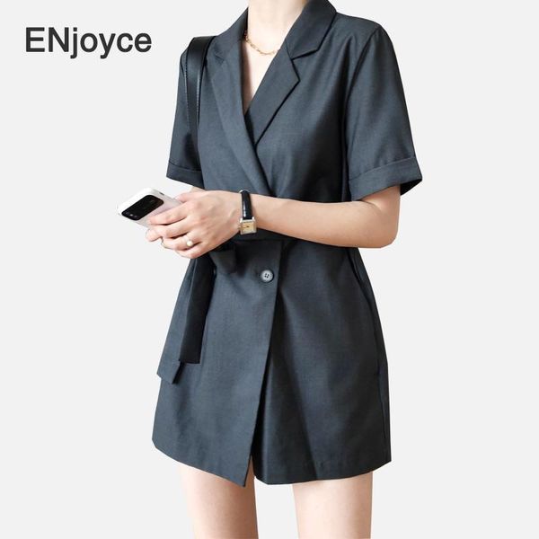 women summer clothes belted tunic short sleeves suits jumpsuit vintage solid grey v-neck office ladies rompers jumpsuits 20201, Black;white
women summer clothes belted tunic short sleeves suits jumpsuit vintage solid grey v-neck office ladies rompers jumpsuits 20201, Black;white
