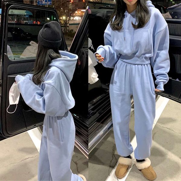 korean version of autumn winter 2020 new loose plush pants and sweater two piece leisure sportswear suit for women fashion, Gray
korean version of autumn winter 2020 new loose plush pants and sweater two piece leisure sportswear suit for women fashion, Gray