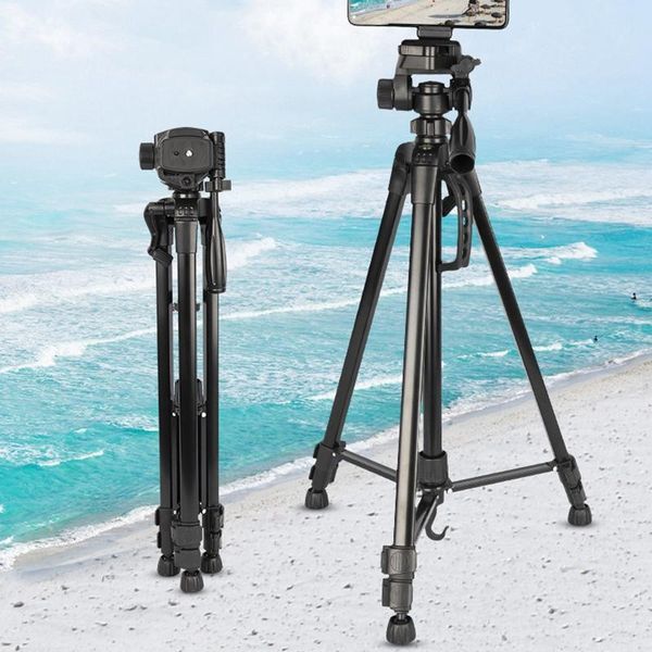 tripod 55inch/140cm portable live streaming tripod with phone holder and bag for camera phone max load capacity 3kg
tripod 55inch/140cm portable live streaming tripod with phone holder and bag for camera phone max load capacity 3kg