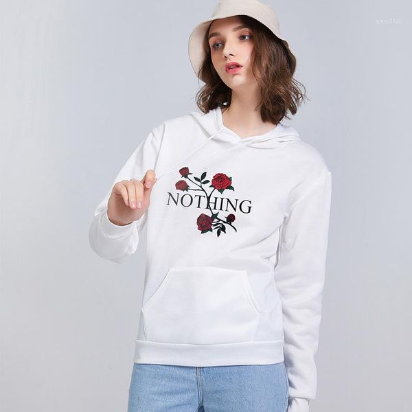 women's hoodies & sweatshirts fashion harajuku autumn winter slim women loose korean style sweatshirt streetwear rose print pullovers 1, Black
women's hoodies & sweatshirts fashion harajuku autumn winter slim women loose korean style sweatshirt streetwear rose print pullovers 1, Black