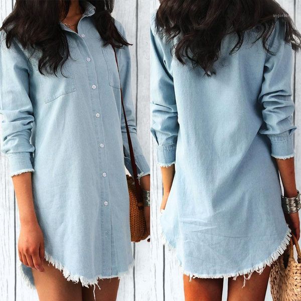 fashion women casual denim dresses pockets elegant cowboy female feminino lady slim tassel shirt dress 4 color plus size xl1, Black;gray
fashion women casual denim dresses pockets elegant cowboy female feminino lady slim tassel shirt dress 4 color plus size xl1, Black;gray