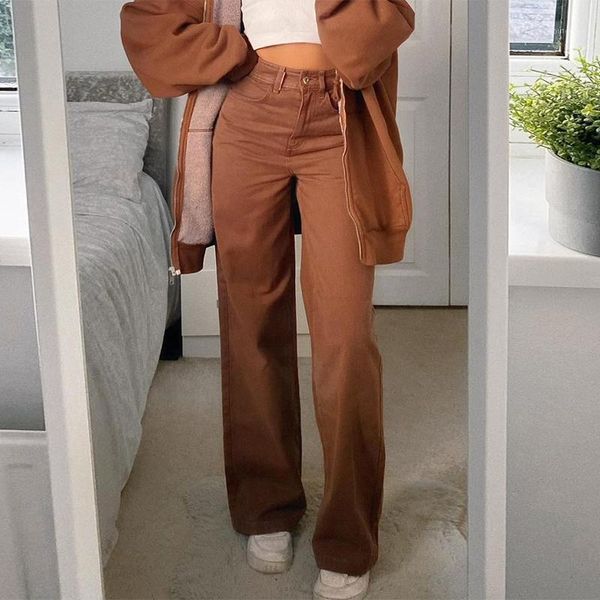 vintage brown y2k jeans for girls female fashion women's classic wide denim pants 2021new high waisted trouser harajuku capris1, Blue
vintage brown y2k jeans for girls female fashion women's classic wide denim pants 2021new high waisted trouser harajuku capris1, Blue