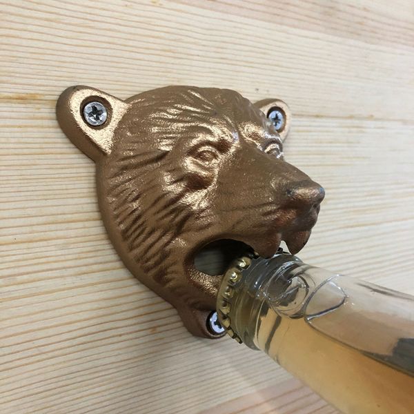 wall iron bottle opener mount grizzly bear shape bottle openers cap catcher kitchen supplies tool
wall iron bottle opener mount grizzly bear shape bottle openers cap catcher kitchen supplies tool
