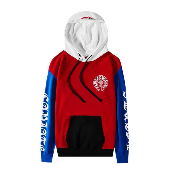 fashion brand leisure new ch croxin horseshoe cross color matching letter lips men's and women's hooded sweater coat, Black
fashion brand leisure new ch croxin horseshoe cross color matching letter lips men's and women's hooded sweater coat, Black