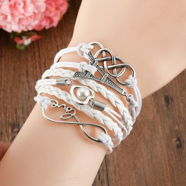 charm bracelets tower fashion women party handmand eiffel braided bracelet for multi girls layer jewelry gifts love heart, Golden;silver
charm bracelets tower fashion women party handmand eiffel braided bracelet for multi girls layer jewelry gifts love heart, Golden;silver
