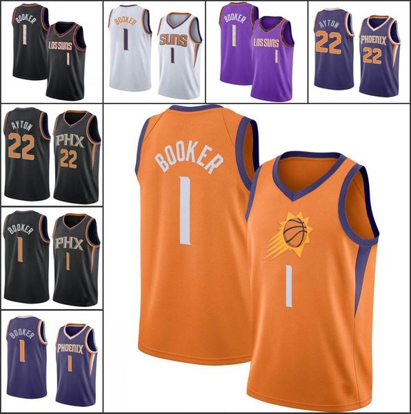 phoenix suns men devin booker deandre ayton nba 2019-20 basketball jersey, Black;red
phoenix suns men devin booker deandre ayton nba 2019-20 basketball jersey, Black;red