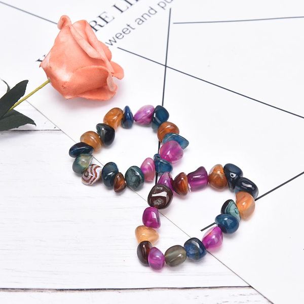 pink quartz crystal stone chip beads bracelet stretch beaded bracelets for women men jewelry, Black
pink quartz crystal stone chip beads bracelet stretch beaded bracelets for women men jewelry, Black