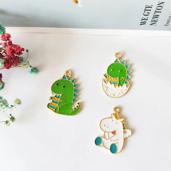 20pcs cartoon aninal enamel charms zinc alloy dinosaur charms for diy jewelry making neckalces earrings pendants craft, Bronze;silver
20pcs cartoon aninal enamel charms zinc alloy dinosaur charms for diy jewelry making neckalces earrings pendants craft, Bronze;silver