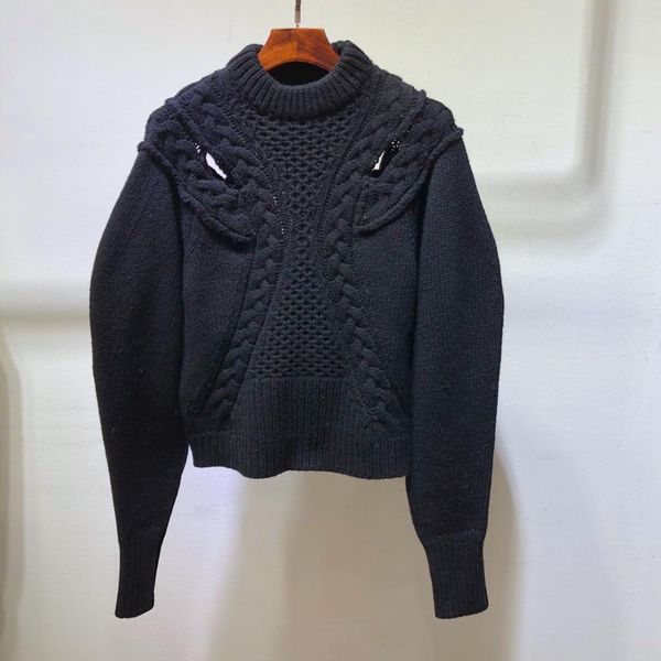 2020fw autumn winner new women hollow knitted jumpers female warm sweater 3 color rmsx 12.05 h1211, White;black
2020fw autumn winner new women hollow knitted jumpers female warm sweater 3 color rmsx 12.05 h1211, White;black