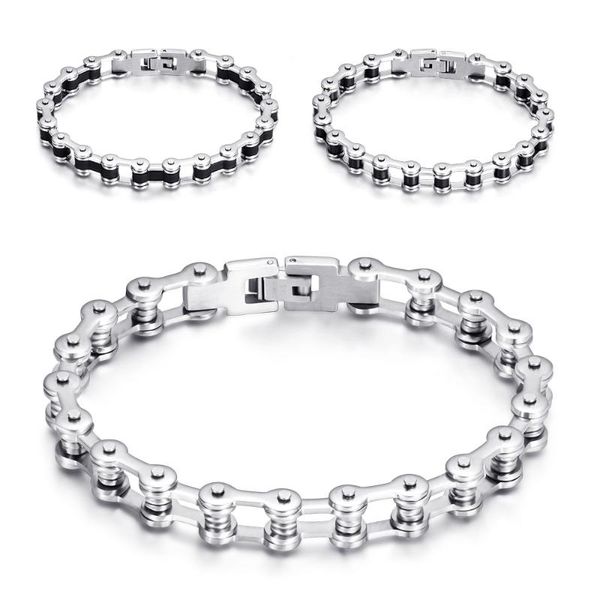 charm bracelets miqiao stainless steel titanium anime kpop bicycle bike chains bracelet for men women arm wrist band fashion jewellry friend, Golden;silver
charm bracelets miqiao stainless steel titanium anime kpop bicycle bike chains bracelet for men women arm wrist band fashion jewellry friend, Golden;silver