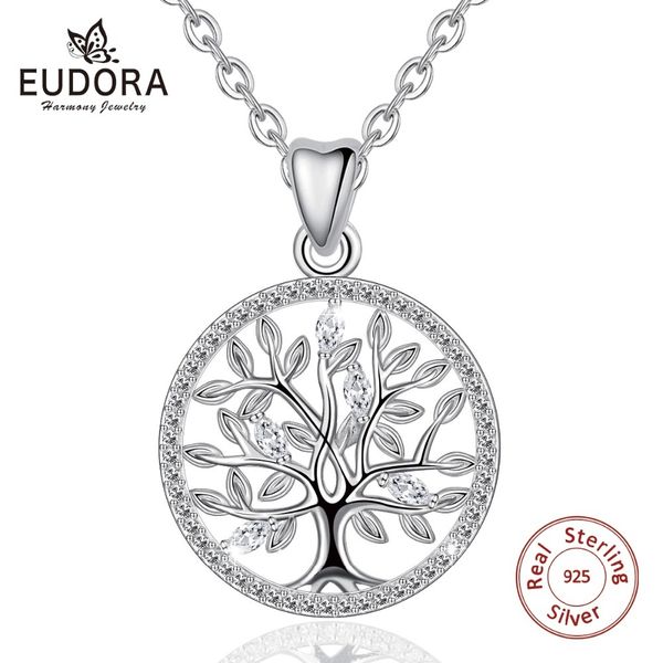 eudora 925 sterling silver of life necklace oak tree cz pendant nature jewelry the bride birthday party gift d401 q1113
eudora 925 sterling silver of life necklace oak tree cz pendant nature jewelry the bride birthday party gift d401 q1113