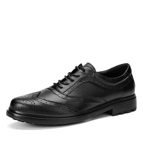 dress shoes 2021 men's genuine leather casual brogue cow formal men fashion oxfords 48, Black
dress shoes 2021 men's genuine leather casual brogue cow formal men fashion oxfords 48, Black
