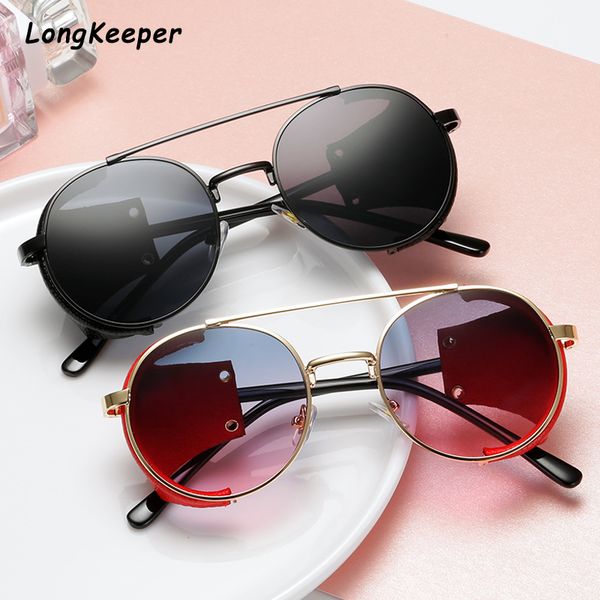 brand design pu leather frame steampunk round sunglasses black friday women men sun glasses retro goggle uv400 shades eyewear goggle, White;black
brand design pu leather frame steampunk round sunglasses black friday women men sun glasses retro goggle uv400 shades eyewear goggle, White;black