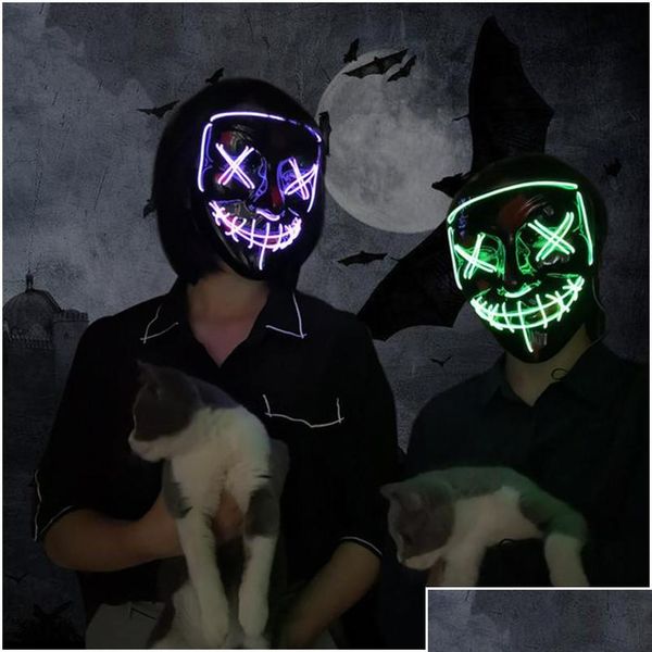 birthday party led mask halloween party masque masquerade masks neon maske light glow in the dark mascara horror m jllevw yummy_shop
birthday party led mask halloween party masque masquerade masks neon maske light glow in the dark mascara horror m jllevw yummy_shop