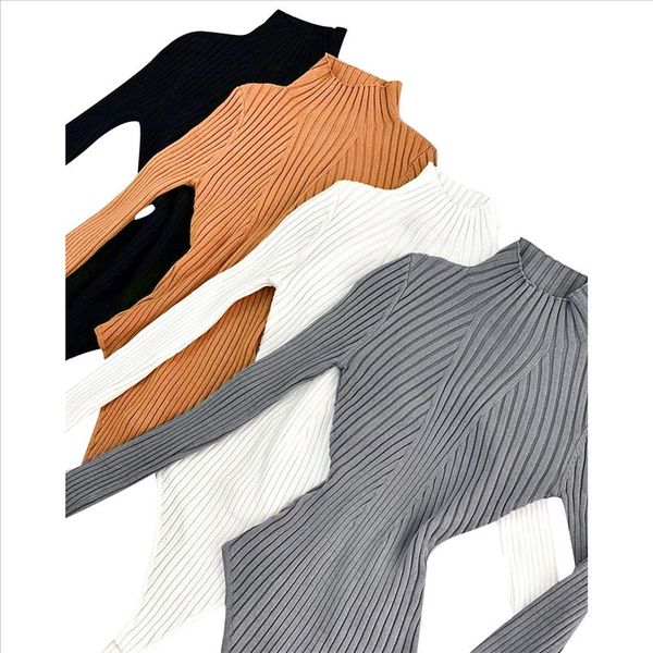 women one piece ribbed knit bodysuit, mock neck long sleeves solid color romper sweater 2021 new soild color s, Black;white
women one piece ribbed knit bodysuit, mock neck long sleeves solid color romper sweater 2021 new soild color s, Black;white