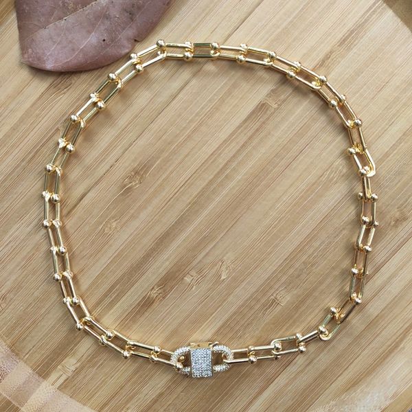 fashion vintage big chain choker for women men geometric gold-color necklaces shiny oval clasp pendant punk jewelry wedding gift 201013, Silver
fashion vintage big chain choker for women men geometric gold-color necklaces shiny oval clasp pendant punk jewelry wedding gift 201013, Silver