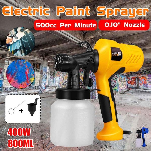 800ml 2.5mm nozzle handheld spray gun paint sprayers power paint gun for clean up spray pesticide flow control electric airbrush
800ml 2.5mm nozzle handheld spray gun paint sprayers power paint gun for clean up spray pesticide flow control electric airbrush