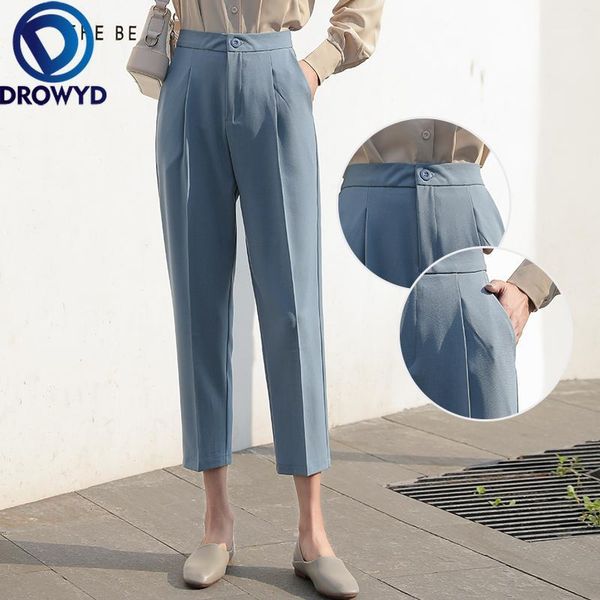 women's pants & capris blue pencil for women fashion office work elegant trousers casual loose thin korean pockets ankle-length 3 color, Black;white
women's pants & capris blue pencil for women fashion office work elegant trousers casual loose thin korean pockets ankle-length 3 color, Black;white