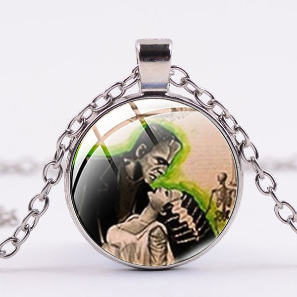 abstract frankenstein and his bride p necklace handmade silver color pendants traditional frankenstein glass jewelry
abstract frankenstein and his bride p necklace handmade silver color pendants traditional frankenstein glass jewelry
