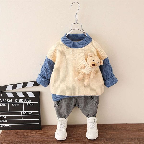 and thick, bear plush on cht, cute boy girl sweater live broadcast oz3u, Blue
and thick, bear plush on cht, cute boy girl sweater live broadcast oz3u, Blue
