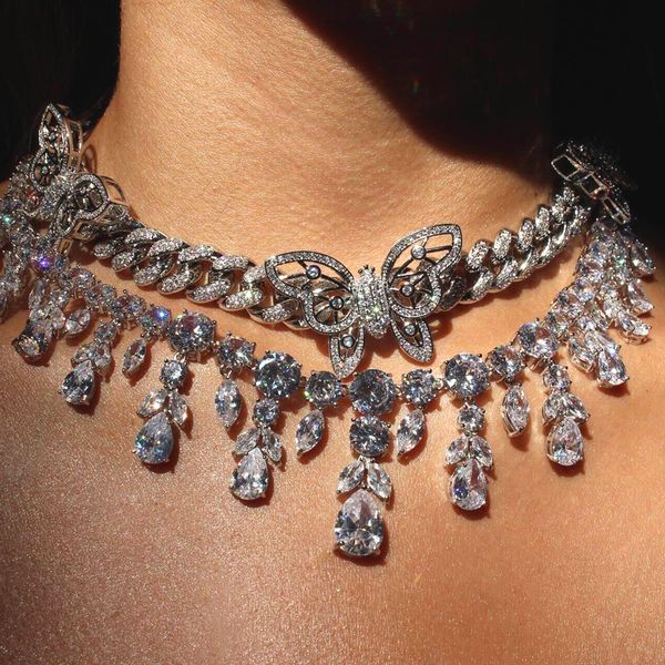 2020 новый полые ожерелье cz бабочки 12мм iced out bling cz майами кубинский link chain 3d бабочки choker хип-хоп женщин ювелирные изделия y, Silver
2020 новый полые ожерелье cz бабочки 12мм iced out bling cz майами кубинский link chain 3d бабочки choker хип-хоп женщин ювелирные изделия y, Silver