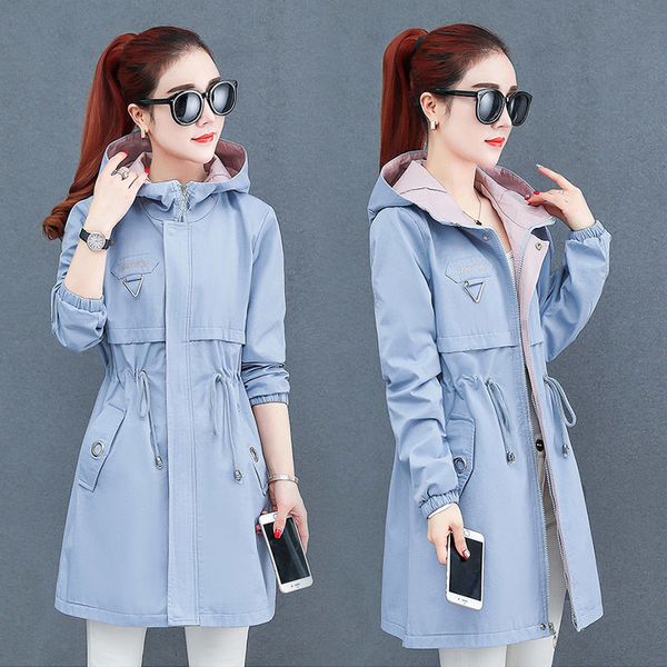 female jacket medium-length new spring fashion hoodie casual woman coat plus size outerwear r436 p7di, Tan;black
female jacket medium-length new spring fashion hoodie casual woman coat plus size outerwear r436 p7di, Tan;black