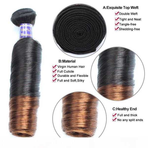 10a spring curl 3bundles ombre brazilian virgin hair peruvian spring curl t1b 4 indian virgin hair malaysian spring curl two tone color, Black
10a spring curl 3bundles ombre brazilian virgin hair peruvian spring curl t1b 4 indian virgin hair malaysian spring curl two tone color, Black