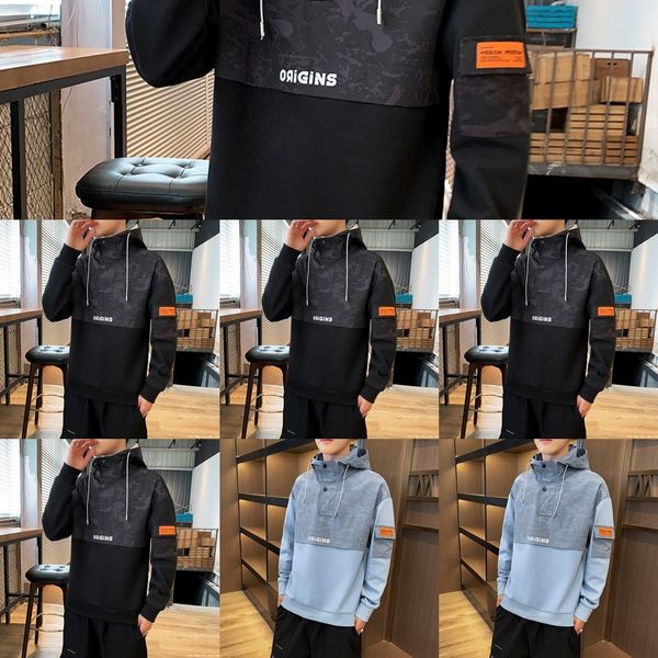 ggnbu new spring men's sweater and autumn sweater coat fashionable color matching hooded men's outer wear spring and autumn handso, Black
ggnbu new spring men's sweater and autumn sweater coat fashionable color matching hooded men's outer wear spring and autumn handso, Black