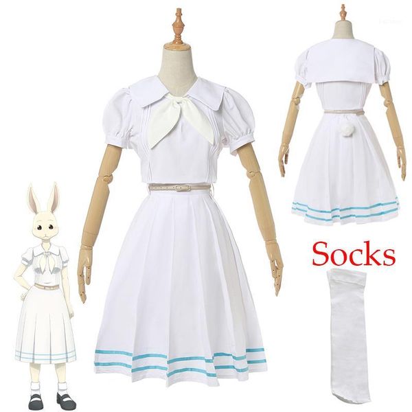 2019 anime beastars haru cosplay costume haru cosplay dress women costume school uniform white skirt girls outfit1, Black
2019 anime beastars haru cosplay costume haru cosplay dress women costume school uniform white skirt girls outfit1, Black