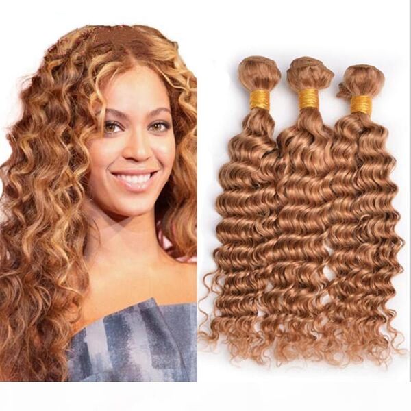 #27 blonde deep wave brazilian hair weave bundles 3pcs curly weave human hair blonde bundles honey blonde brazilian hair extension, Black;brown
#27 blonde deep wave brazilian hair weave bundles 3pcs curly weave human hair blonde bundles honey blonde brazilian hair extension, Black;brown