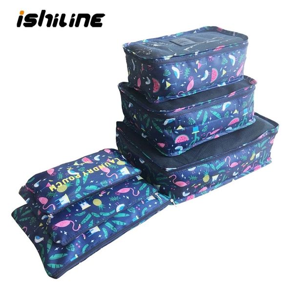 6pcs/set travel organizer storage bags portable luggage organizer clothes tidy pouch suitcase packing laundry bag storage case y200714, Blue;pink
6pcs/set travel organizer storage bags portable luggage organizer clothes tidy pouch suitcase packing laundry bag storage case y200714, Blue;pink