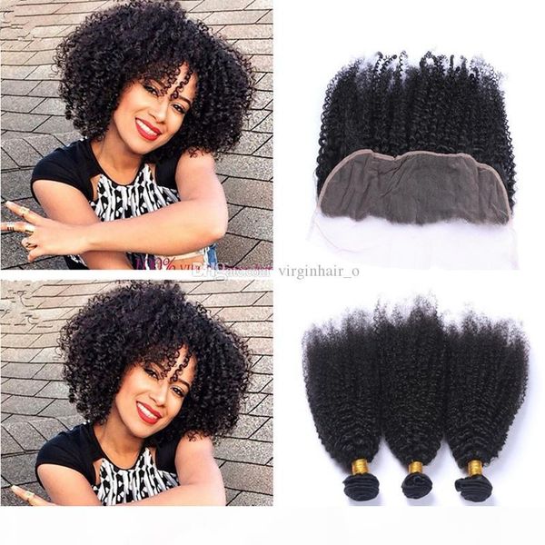 8a peruvian kinky curly hair with lace frontal closure 3 bundles with ear to ear lace frontal afro kinky curl with closures, Black
8a peruvian kinky curly hair with lace frontal closure 3 bundles with ear to ear lace frontal afro kinky curl with closures, Black