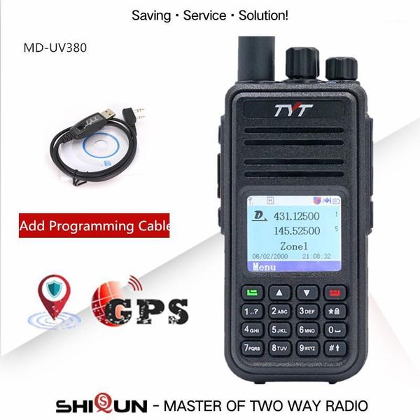 tyt md-uv380 digital walkie talkie dual band uhf vhf upgrade md-390 dm-5r dm-8hx baofeng 5w dmr radio md-380 gps cable optional1
tyt md-uv380 digital walkie talkie dual band uhf vhf upgrade md-390 dm-5r dm-8hx baofeng 5w dmr radio md-380 gps cable optional1