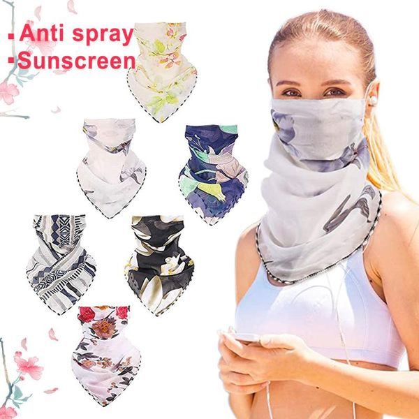 6pcs women floral print scarf windproof anti-uv scarf outdoor sports cycling face chiffon hijab luxury head shawl, Blue;gray
6pcs women floral print scarf windproof anti-uv scarf outdoor sports cycling face chiffon hijab luxury head shawl, Blue;gray